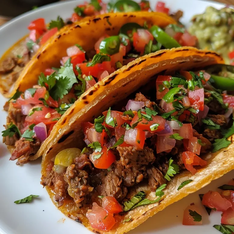Side view of delicious Mini Tacos loaded with seasoned ground beef and fresh ingredients.