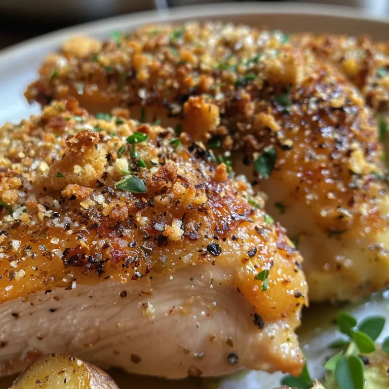 Seiteansicht von frisch gebackenen Chicken Nuggets mit einer knusprigen Kruste.