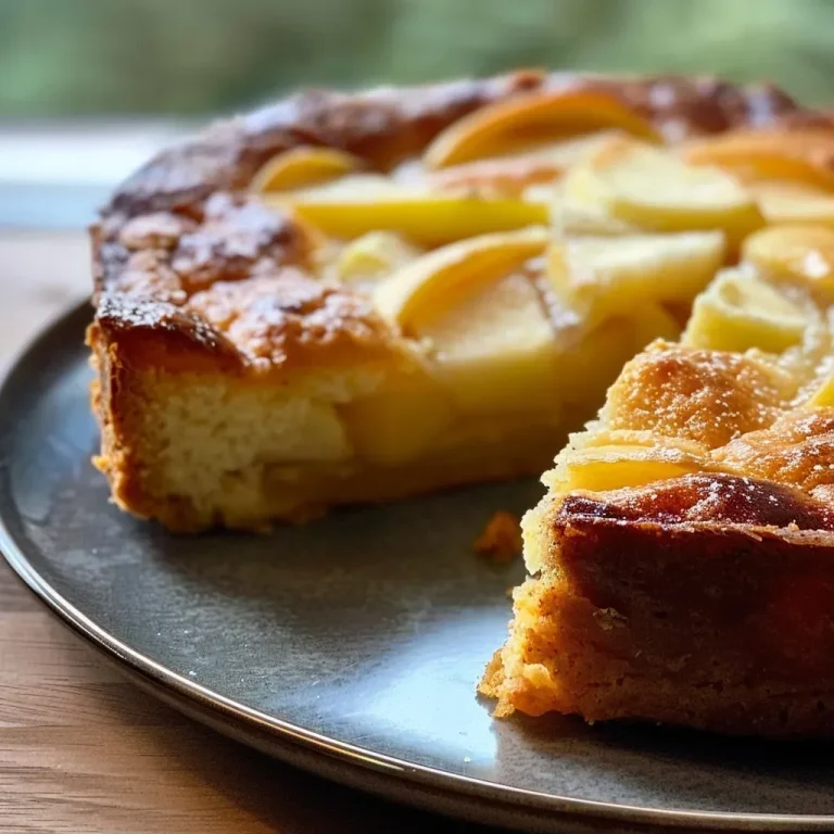 ['Close-up side view of a beautifully baked apple spice cake with visible apple chunks and spices.', 'A moist and fluffy apple spice cake, showcasing its layered texture and warm brown color.', 'Side perspective of a freshly baked Apfelgewürzkuchen with a golden-brown crust and shiny glaze.', 'Juicy apple spice cake on a plate, highlighting its rich ingredients and inviting appearance.']