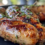 ['Close-up view of a brown butter apple sausage skillet with Brussels sprouts and sliced apples.', 'Juicy brown butter sausage with roasted Brussels sprouts and apple slices in a skillet.', 'Delicious skillet dish featuring brown butter apple sausage, Brussels sprouts, and a hint of caramelization.', 'Side view of a vibrant brown butter apple sausage skillet, highlighting the Brussels sprouts and apples.']