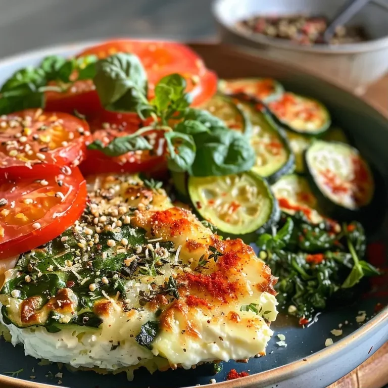 ['Close-up view of a vegetable bake with broccoli, cauliflower, and melted cheese.', 'Side angle of a baked vegetable dish showcasing vibrant broccoli and mozzarella.', 'Juicy vegetable casserole featuring layers of colorful veggies and golden cheese.', 'Tasty vegetable bake displaying broccoli, red bell peppers, and parsley on top.']