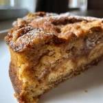 ['Close-up view of a slice of Pumpkin Coffee Cake with a golden-brown crust.', 'Side view of moist Pumpkin Coffee Cake showcasing its layered texture.', 'A slice of Pumpkin Coffee Cake with visible pumpkin spices and buttery topping.', 'Detailed view of rich, spiced Pumpkin Coffee Cake with crumbly top.']