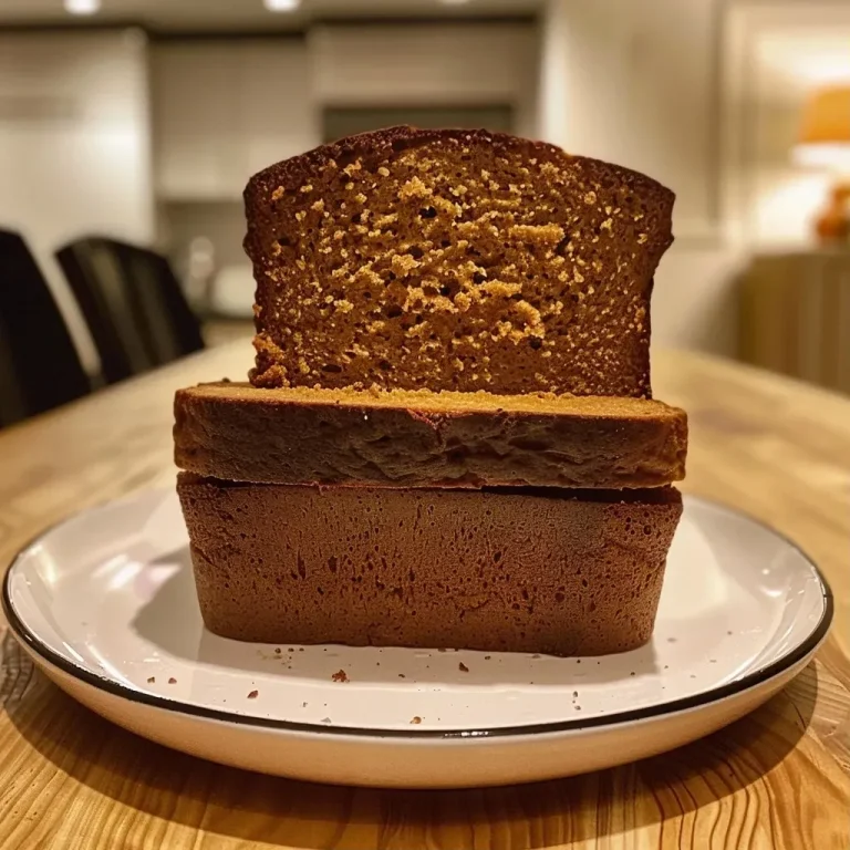 ['Close-up side view of a slice of pumpkin bread showcasing its moist texture and spices.', 'Detailed image of a loaf of pumpkin bread with a golden crust and visible pumpkin pieces.', 'Slice of pumpkin bread captured in profile, highlighting its rich, orange interior and crumb.', 'Side angle view of freshly baked pumpkin bread displaying a soft, fluffy texture.']