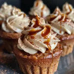 ['Close-up view of mini pumpkin cakes with creamy frosting and decorative elements.', 'Side view of moist mini pumpkin cakes topped with colorful Swiss buttercream.', 'Detailed shot of individual mini pumpkin cakes, showcasing vibrant orange and green colors.', 'Close-up of festive mini pumpkin cakes, highlighting their texture and decorative chocolate accents.']