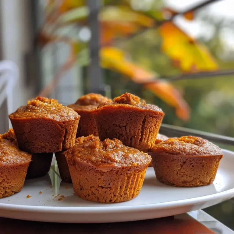 ['Close-up view of sugar-free maple pumpkin muffins with a golden-brown crust.', 'Side view of a moist pumpkin muffin topped with an inviting sheen from maple syrup.', 'Delicious-looking sugar-free pumpkin muffins showcasing their soft texture and pumpkin color.', 'Image of freshly baked pumpkin muffins, highlighting their spiced surface and inviting aroma.']