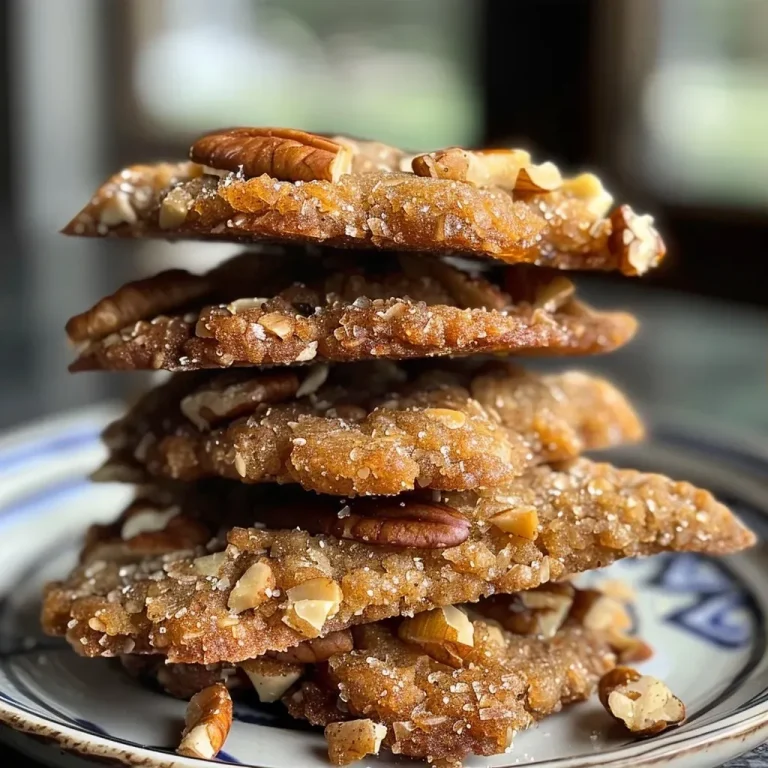 Pekannusskekse für Herz und Seele – Gesund Genießen Close-up of healthy pecan pie bars with a golden-brown crust and chopped pecans.