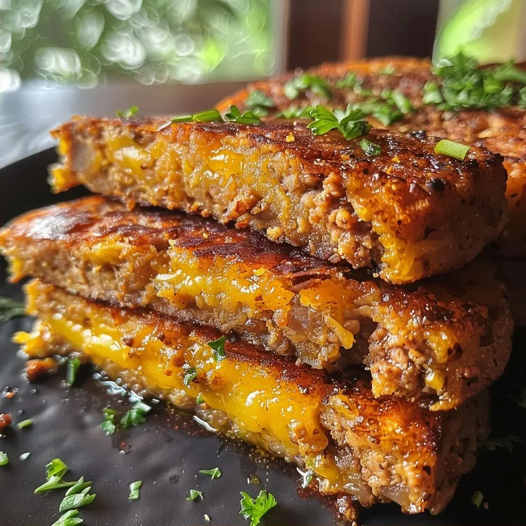A mouthwatering slice of Pastel de Carne Jugoso displayed on a plate, showcasing layers of meat and vegetables.