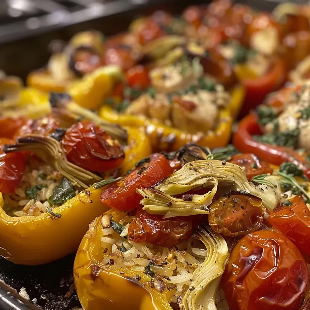Gefüllte Paprika
